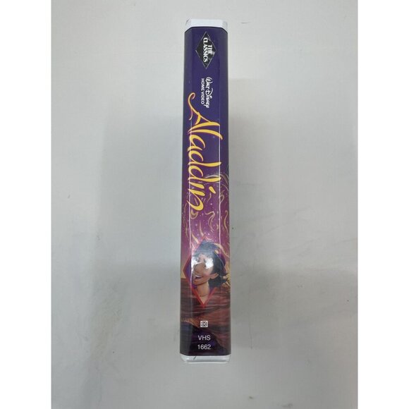 Disney Black Diamond VHS Aladdin 1993 Classic Film Collectible - Picture 5 of 8